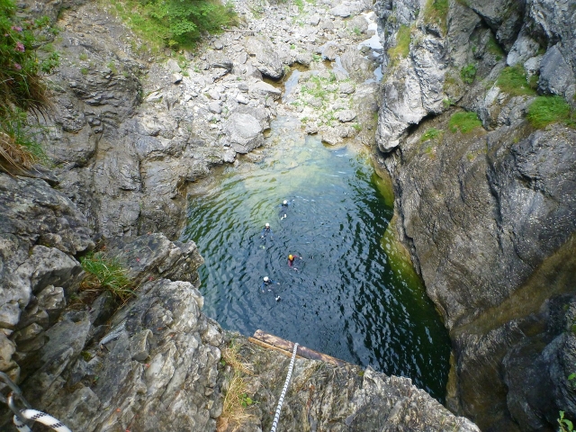  View of the pool 